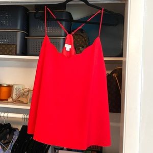 J.Crew Scalloped camisole